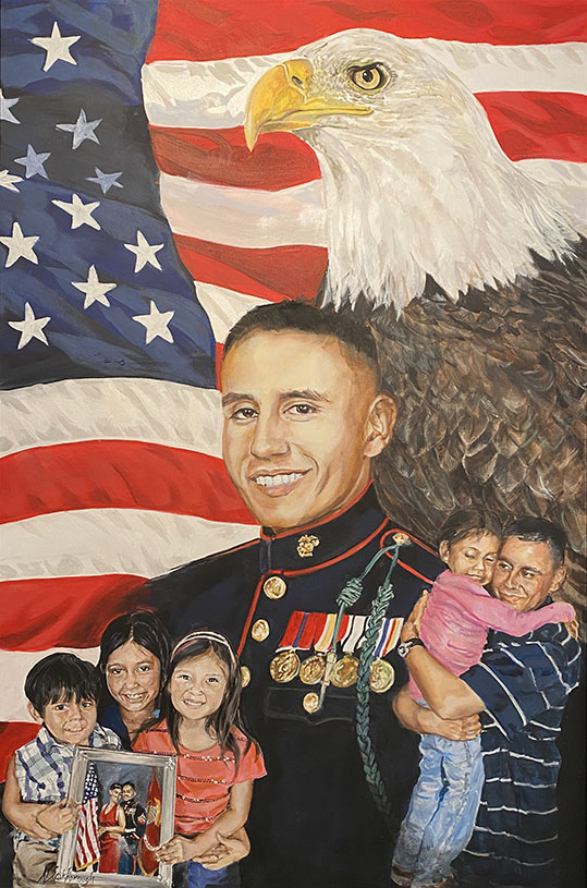 Portrait of Adan Gonzales Jr.
